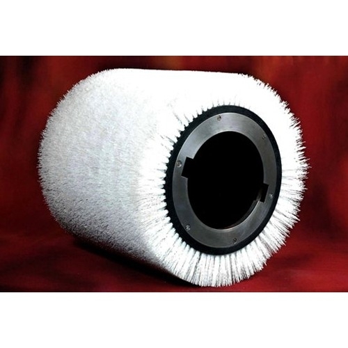 White Rotary industrial brushes
