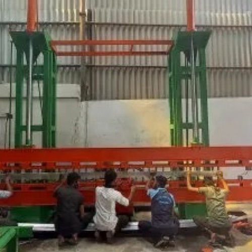 Aluminium Grill Expander Machine