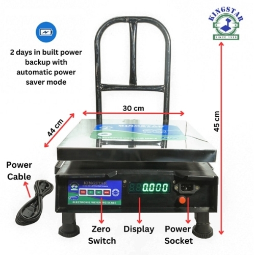 Electronic Digital Steel Pan Weighing Scale
