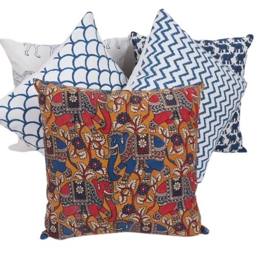 Hand Block Printed Cushion Cover