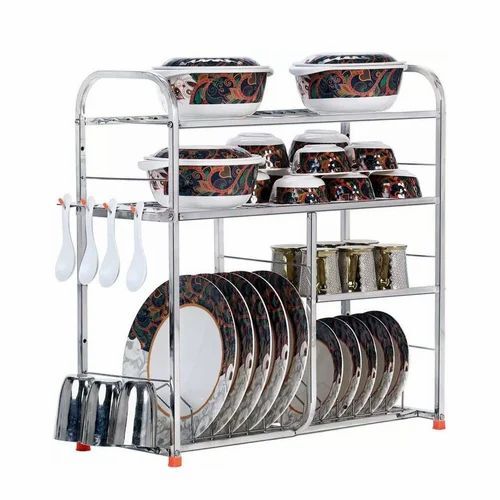 Wall Mounted Stainless Steel Dish Rack