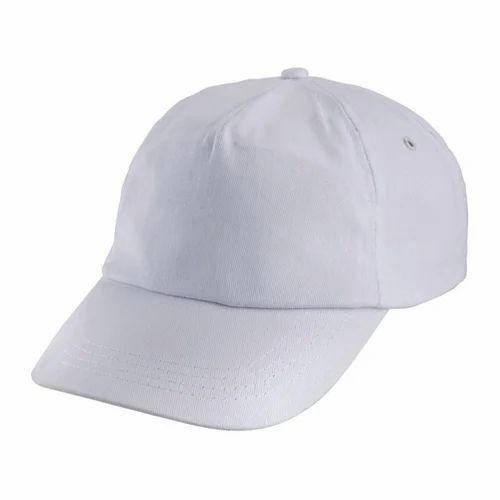 White Polyester Cap