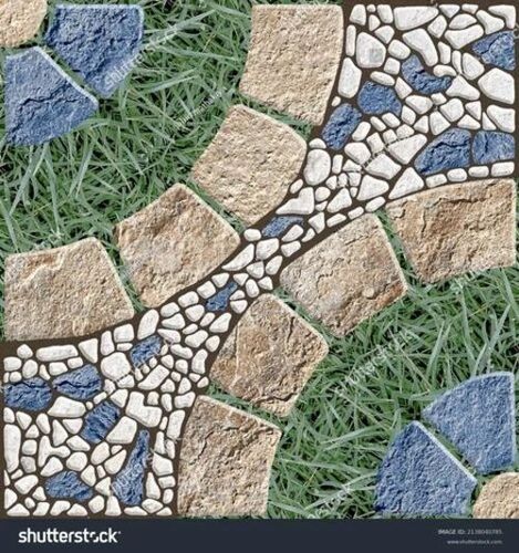 Designer Car Parking Vitrified Flooring Tile