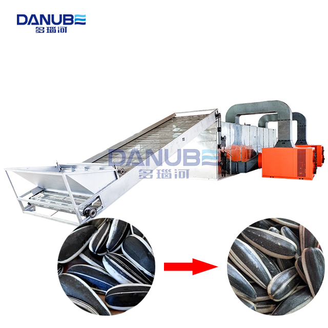 Mesh Belt Dryer Zucchini Seeds Drying Equipment Melon Seeds Dehumidifier Processing Machine - Automatic Grade: Automatic
