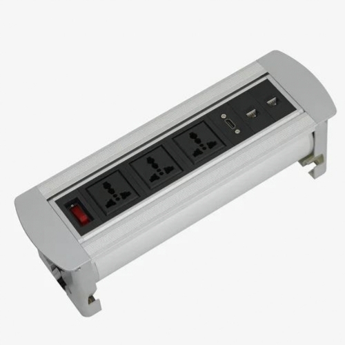 Silver Cm Rotating Box 10 Module