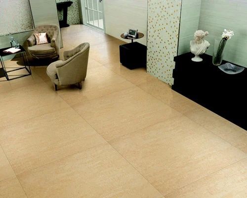 Yellow Vitrified Floor Tile