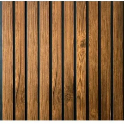 Brown Pvc Fluted Wall Panel