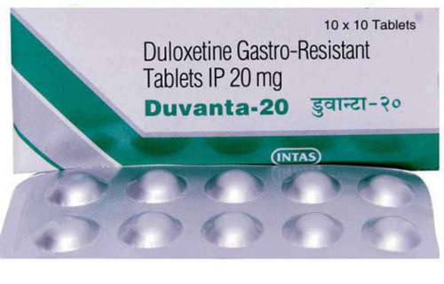 Duloxetine Hydrochloride Tablets 20 mg 