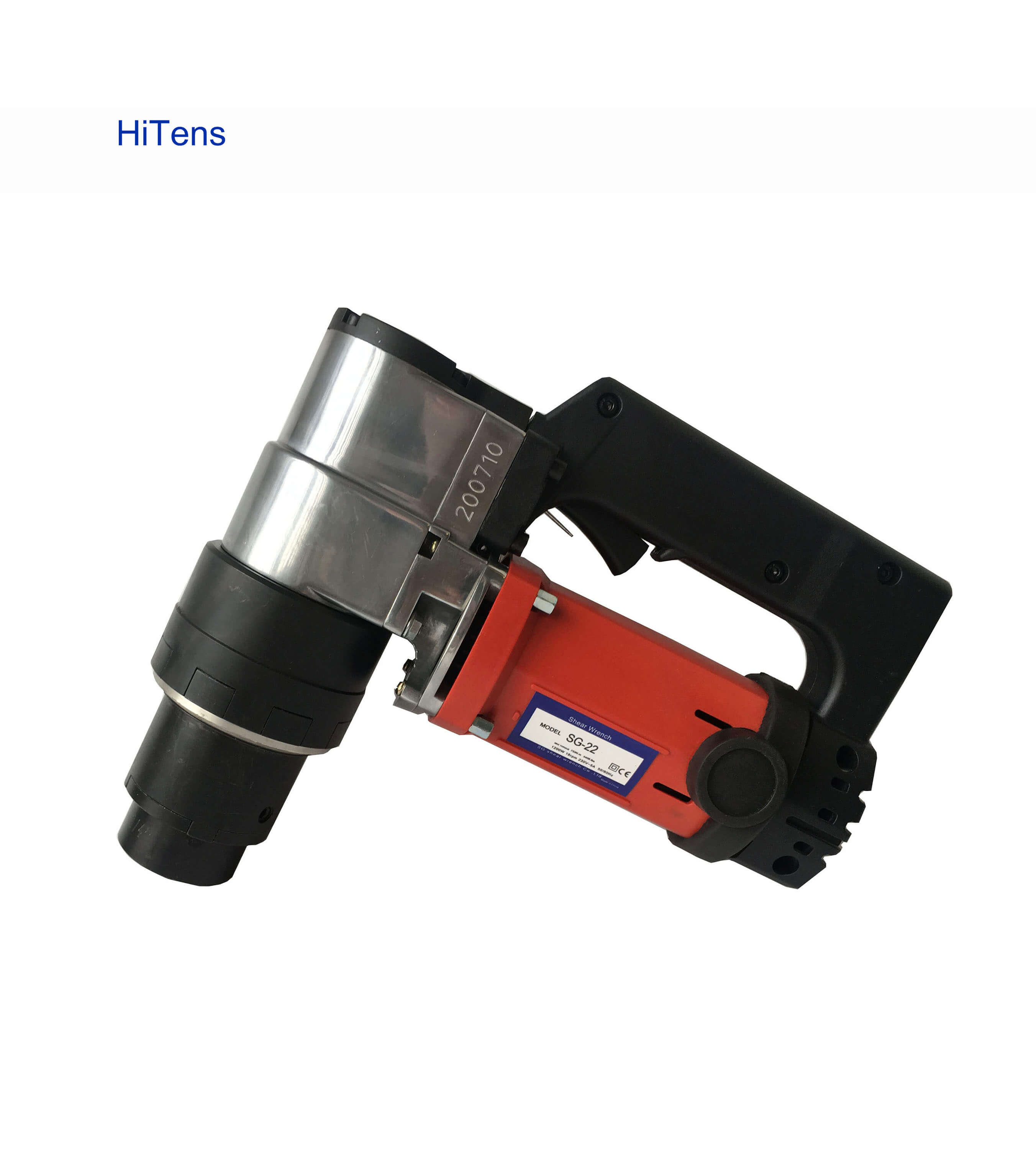 Electric Shear Wrench M12 M16 M20 M22 Bolts Wrench - Color: Red And Black