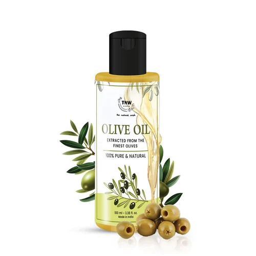 Tnw Non Sticky Olive Hair Oil & Lightweight For Silky Strong Hair - Cultivation Type: Organic