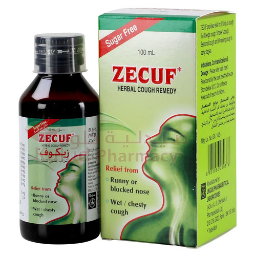 Zecuf Herbal Cough Syrup - Drug Type: General Medicines