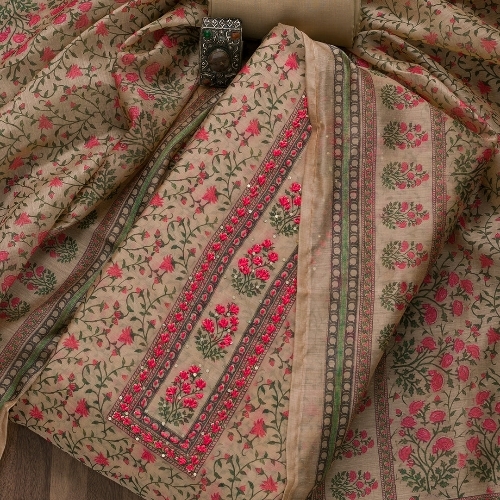 Designer Ladies Suit Fabric