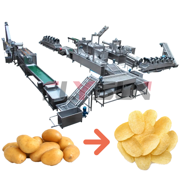 Potato Chip And French Fries Fryer - Capacity: 100-3000 Kg/Hr
