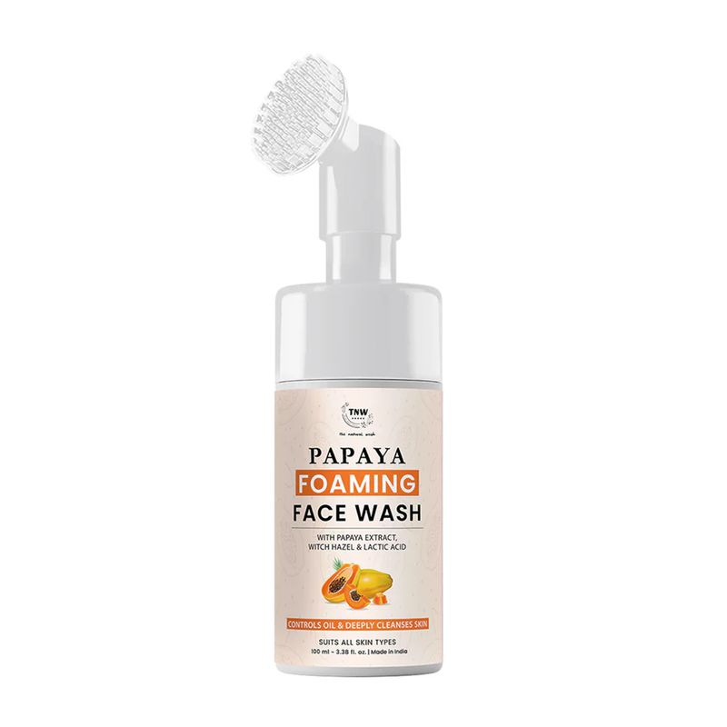 TNW Papaya Foaming Face Wash with Lactic Acid & Panthenol