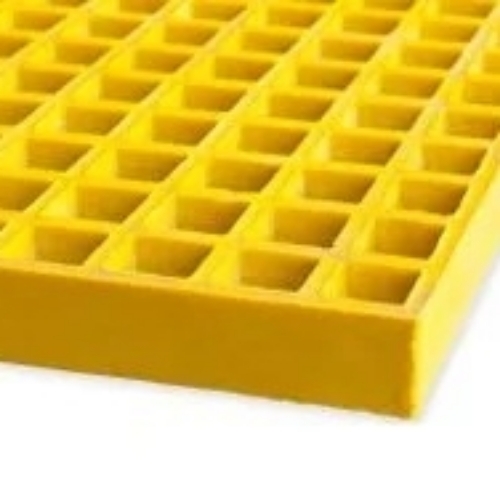 Yellow frp grating