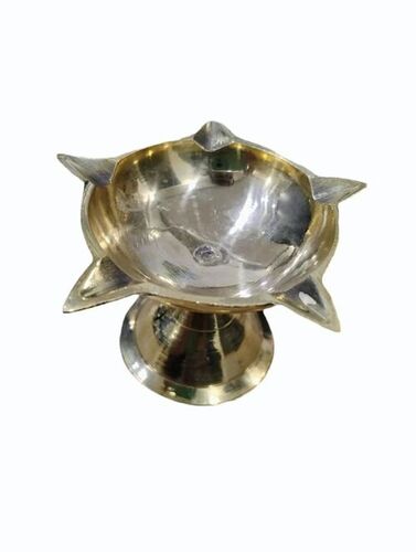5 Face Brass Jyot Diya