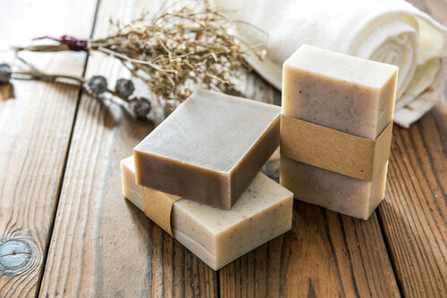 Bath Soap - Color: White