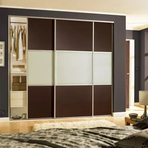 Bedroom Sliding Wooden Wardrobe