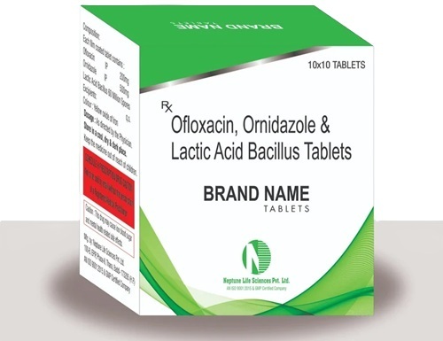 Ofloxacin, Ornidazole And Lactic Acid Bacillus Tablets