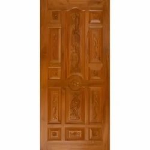 Polished Teak Wood Door