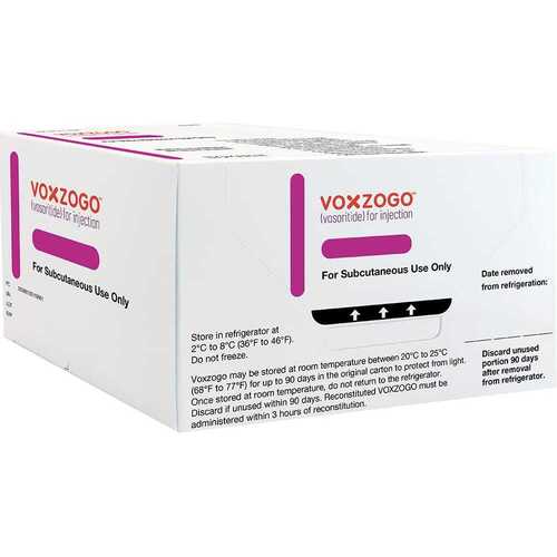 Vosoritide Voxzogo Injection - Dosage Form: Vial