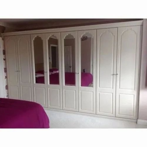 White Wooden Bedroom Wardrobe