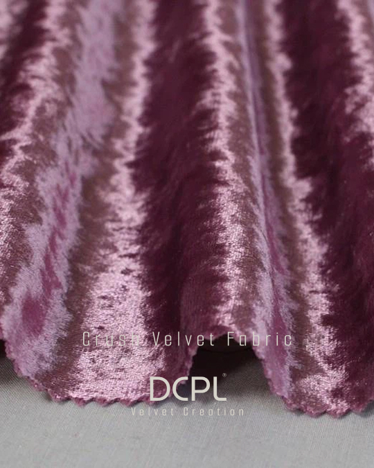 Luxury Soft Crush Velvet Fabric For Sofa, Curtains & Dresses - Application: Sofa