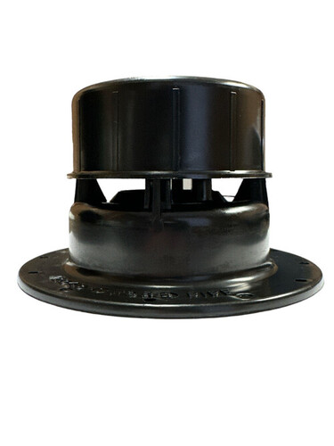 Round Vent Cap - Application: Gas Pipe
