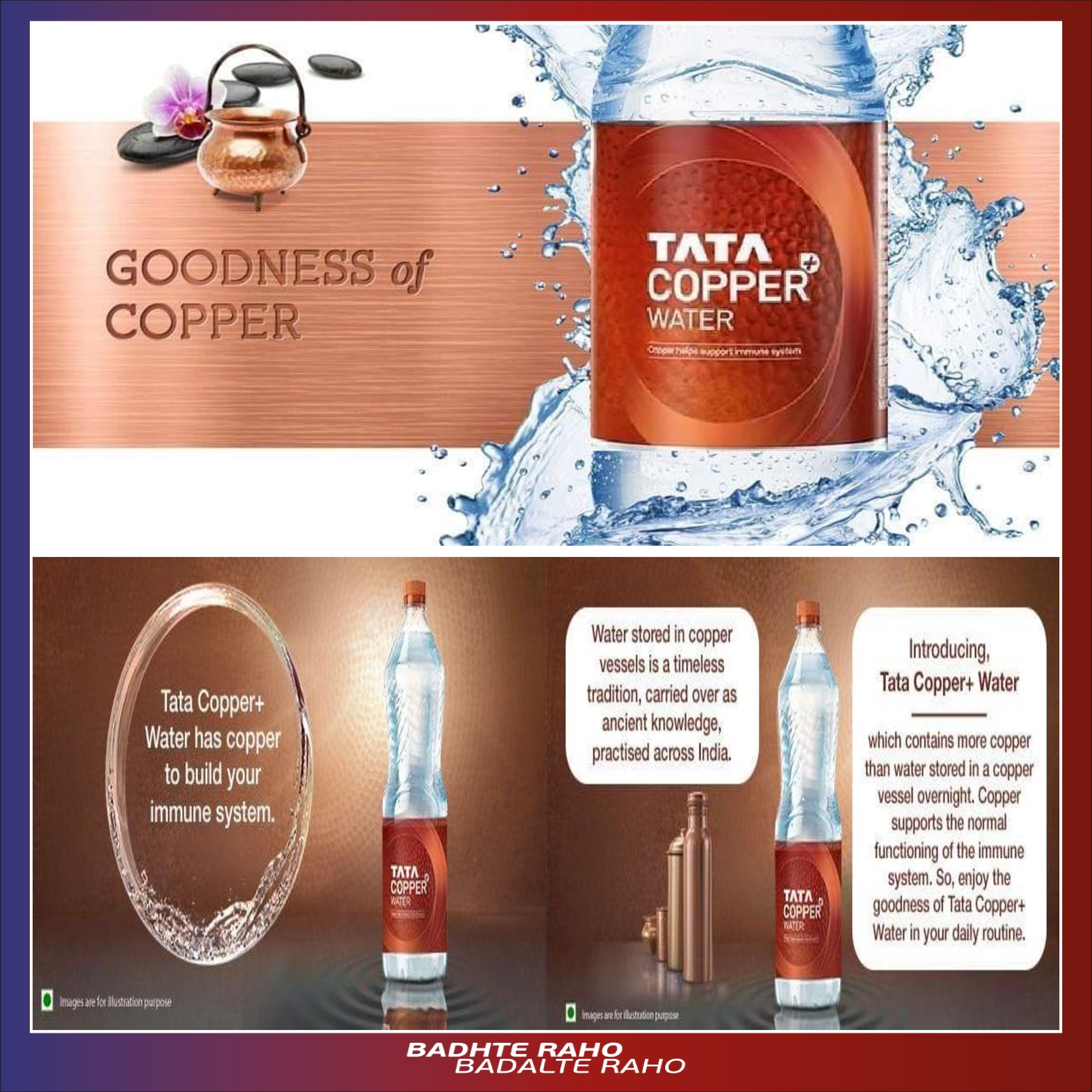 Tata Copper Plus Water Har Event Ka Sathi Tata Copper Plus Water 250ml