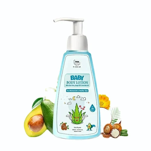 Tnw Baby Body Lotion For Healthy & Nourished Skin - Weight: 180 Grams (G)