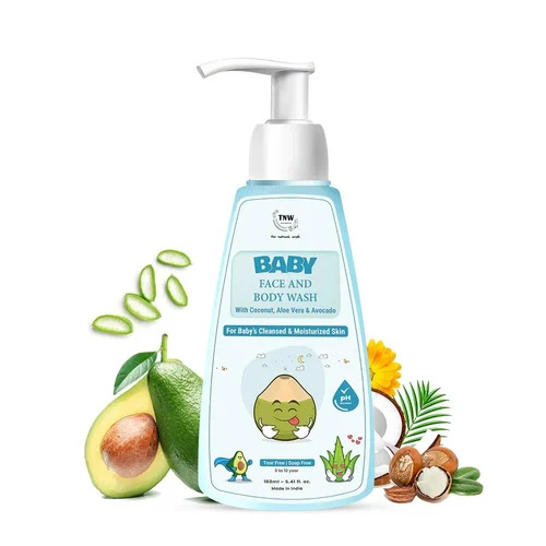Tnw Baby Face And Body Wash For Moisturized Skin - Weight: 160 Milligram (Mg)