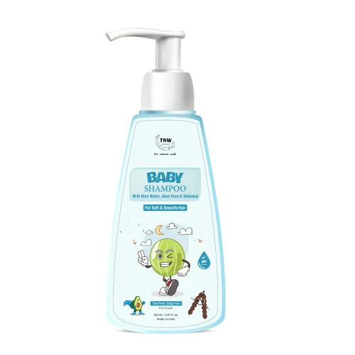 TNW Baby Shampoo For Gentle Cleansing & Soft, Shiny Hair