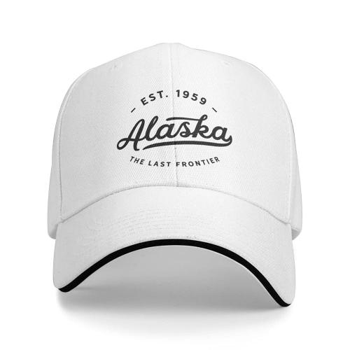 White Printed Cap - Design Type: Customized