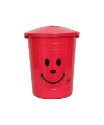 Red Jumbo Plastic Dustbin