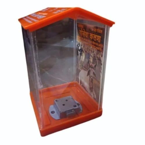 Acrylic Cow Donation Box