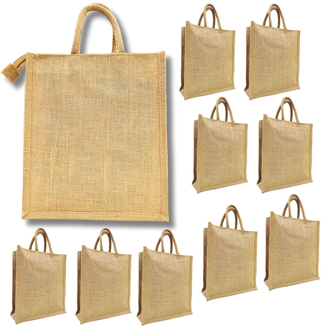 Eco Friendly Jute Bags - Color: Brown