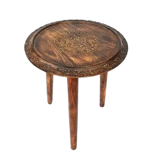 Modern Wooden Round Table