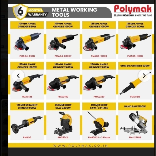 Polymak metal working machines