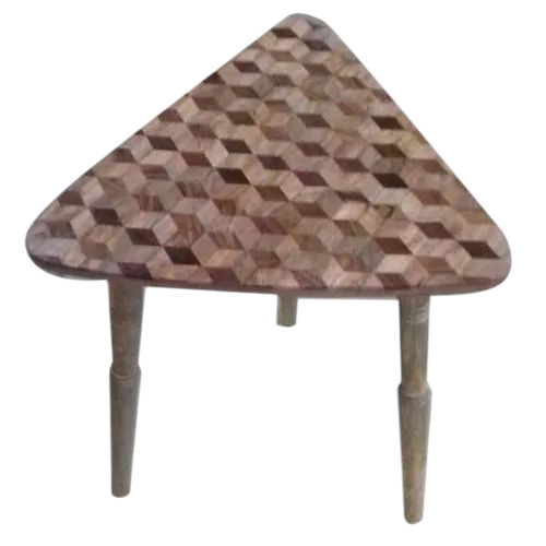 Triangle Wooden Table