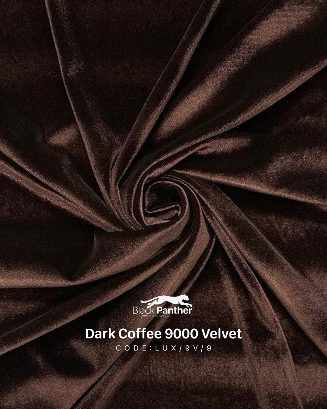 Dark Coffee 9000 Gsm Velvet Fabric - Application: Upholstery & Interior Design