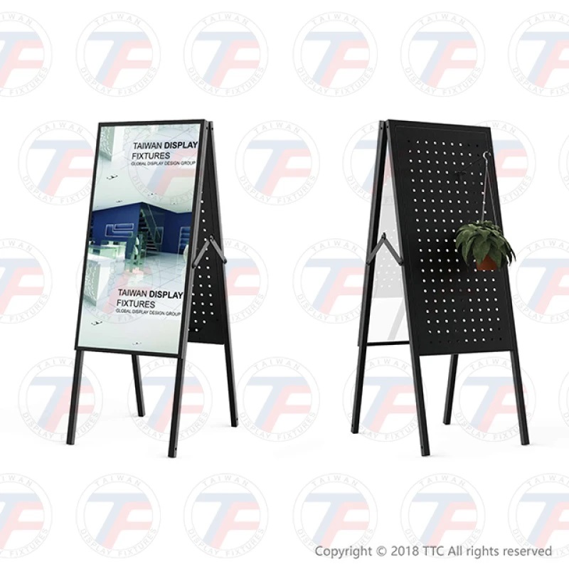 Display Fixtures Acrylic A Frame Poster Stand