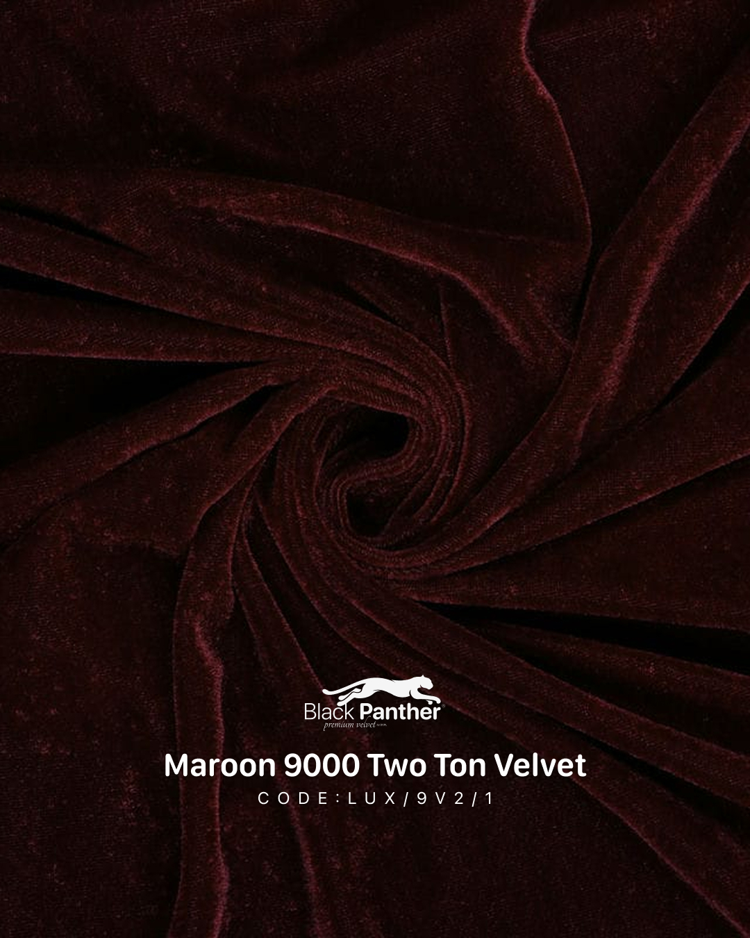 Maroon 9000 Gsm Two Tone Velvet Fabric - Application: Sofas