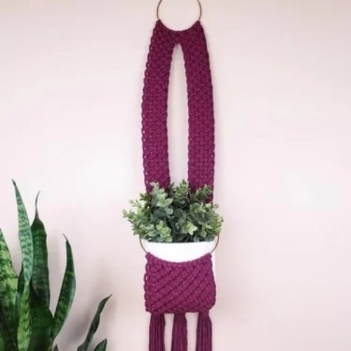 macrame wall hanging