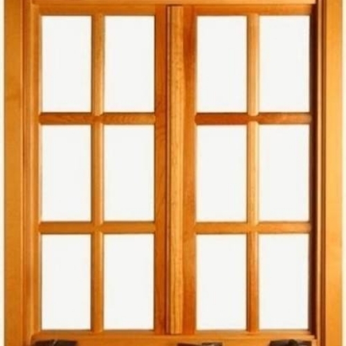 2 Panel Wooden Window