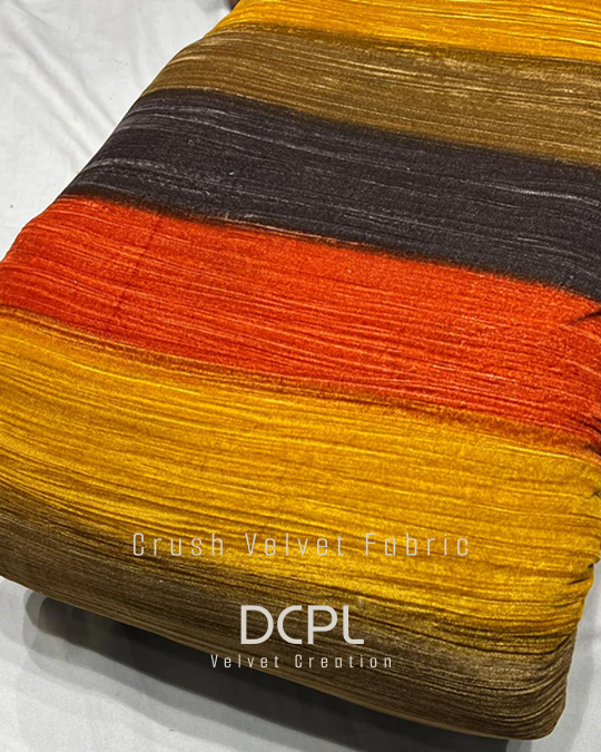Luxurious Crush Velvet Fabric - Application: Dresses