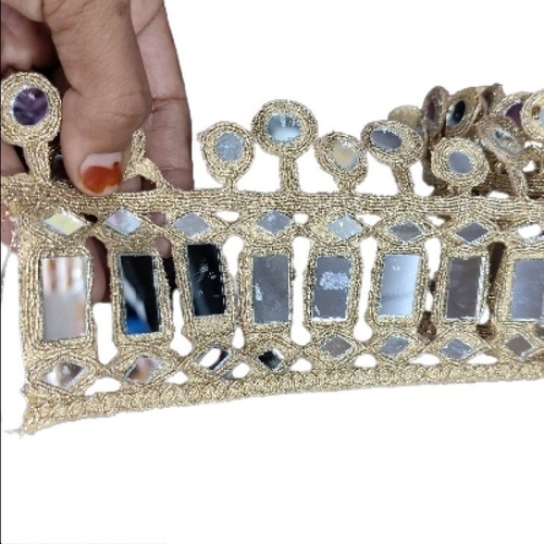 Fancy Mirror Lace - Color: Golden