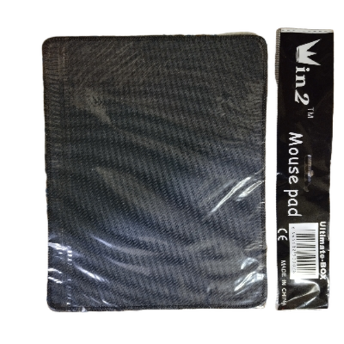 Leather Mouse Pad - Color: Black
