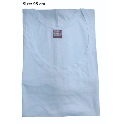 95cm Men Cotton White Vest
