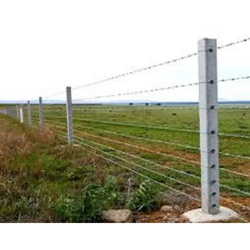 Corrosion Resistant Barbed Wire Fencing
