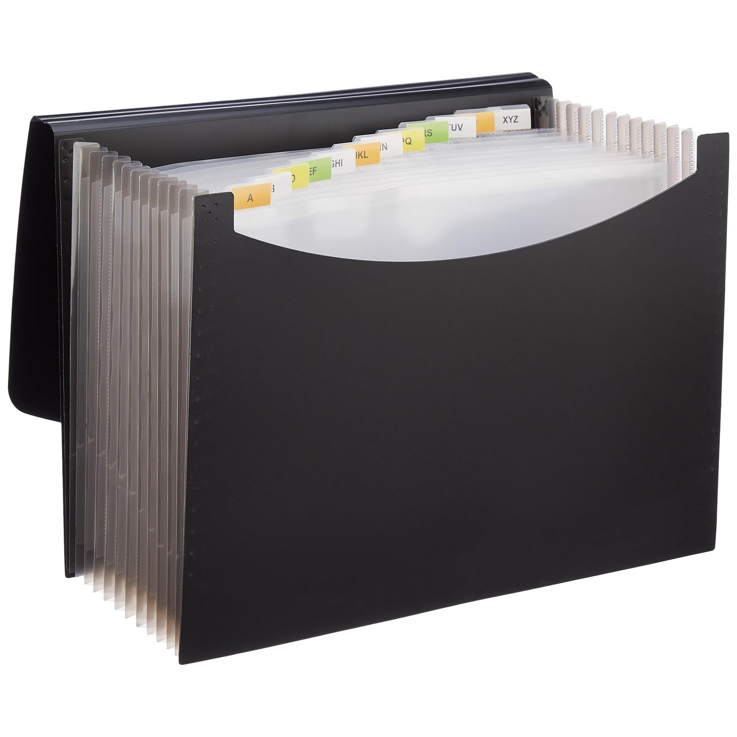 Expandable File Folder With 13 Pockets - Material: Plastic
